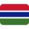 Gambia emoji on Twitter
